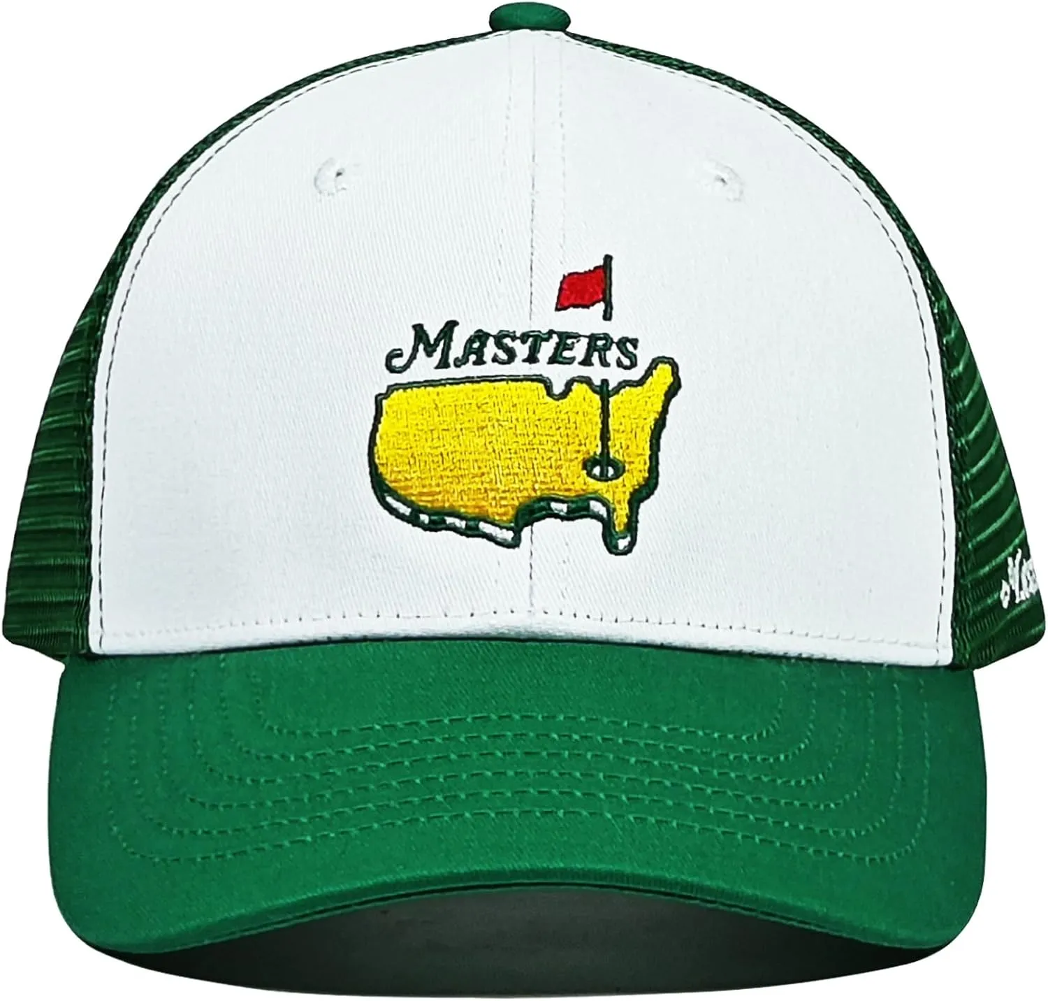 2024 Golf Tournament Hat for Men Women,Green/White Trucker Caddy Ball Cap,Golf Merchandise Apparel