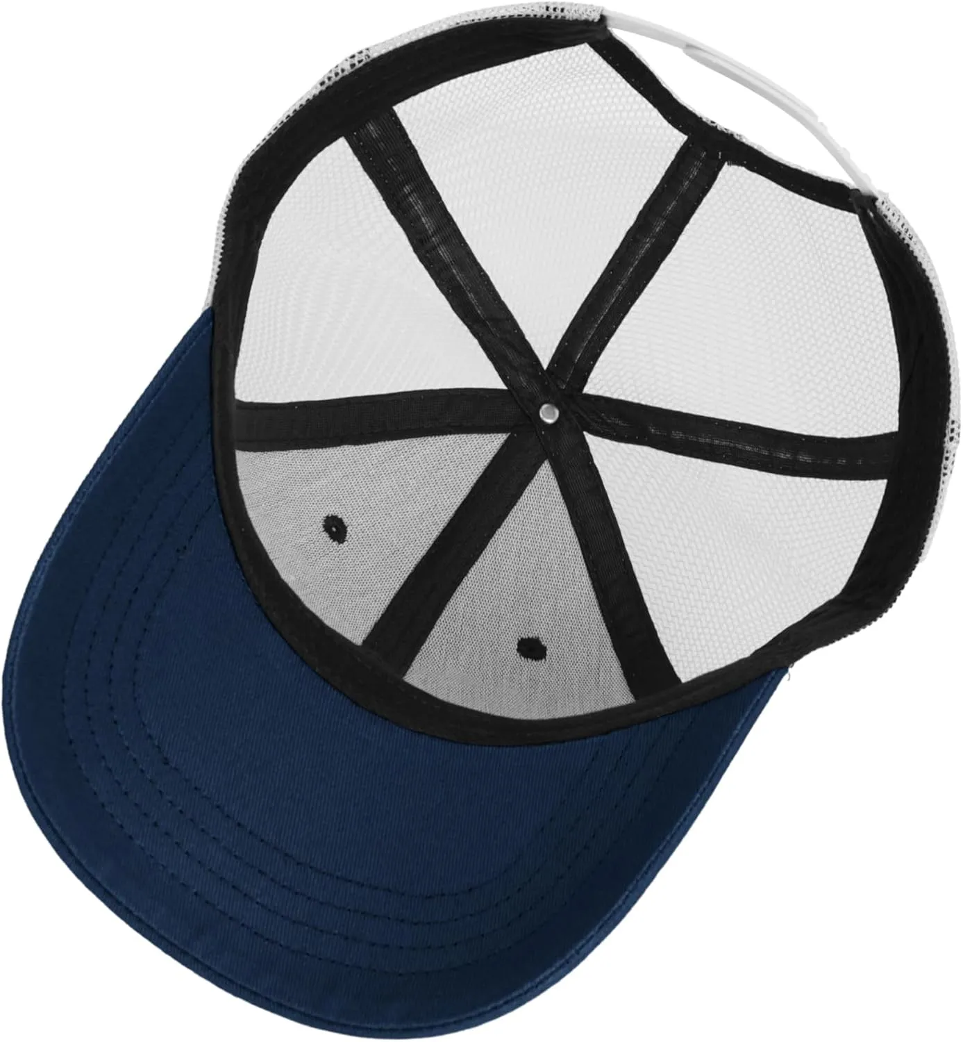 American Flag Trucker Hat - Snapback Hats for Men Women Baseball Cap - Breathable Mesh & Adjustable Fit for Casual Wear