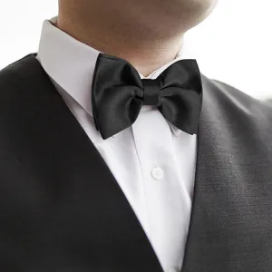 bow ties for men, Pre-tied Men's Bow Ties Adjustable Satin Bow Tie for any Age