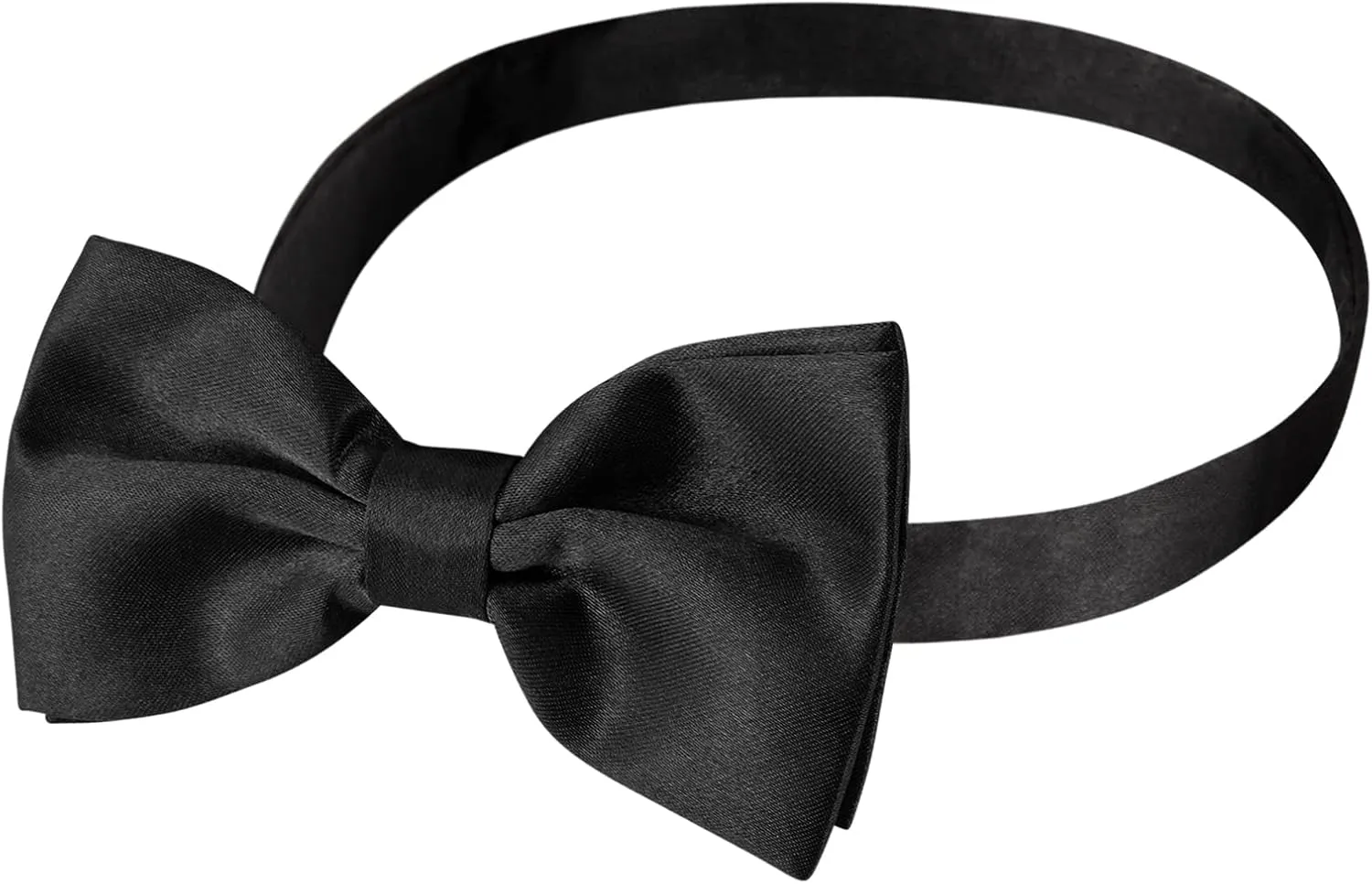 bow ties for men, Pre-tied Men's Bow Ties Adjustable Satin Bow Tie for any Age