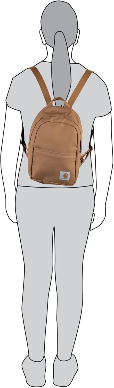 Carhartt Unisex Essential Mini Backpack Brown One Size