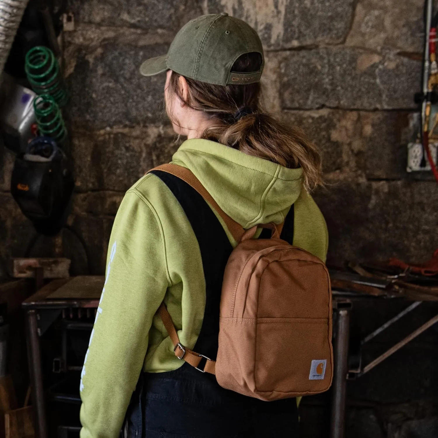 Carhartt Unisex Essential Mini Backpack Brown One Size