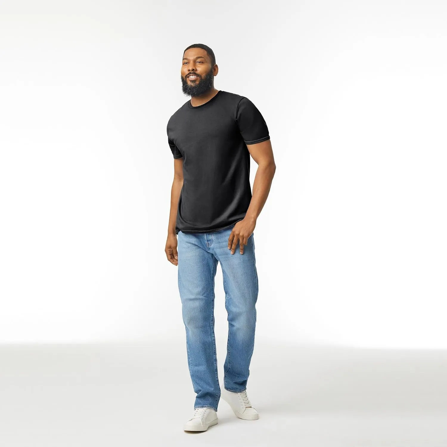 Gildan Adult Softstyle Cotton T-Shirt, Style G64000, Multipack