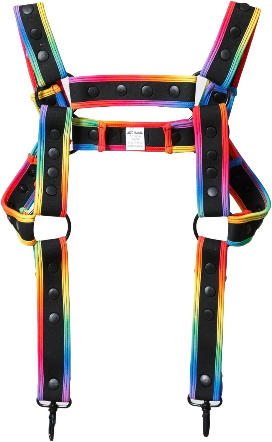 JOCKMAIL Men's Body Chest Harness Adjustable Elastic Waistband Sexy Underwear Halter Belt for Men