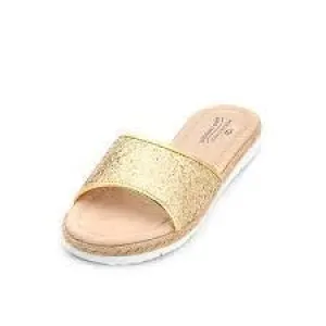 Morgan Taylor Roseanne Gold Womens Sandals